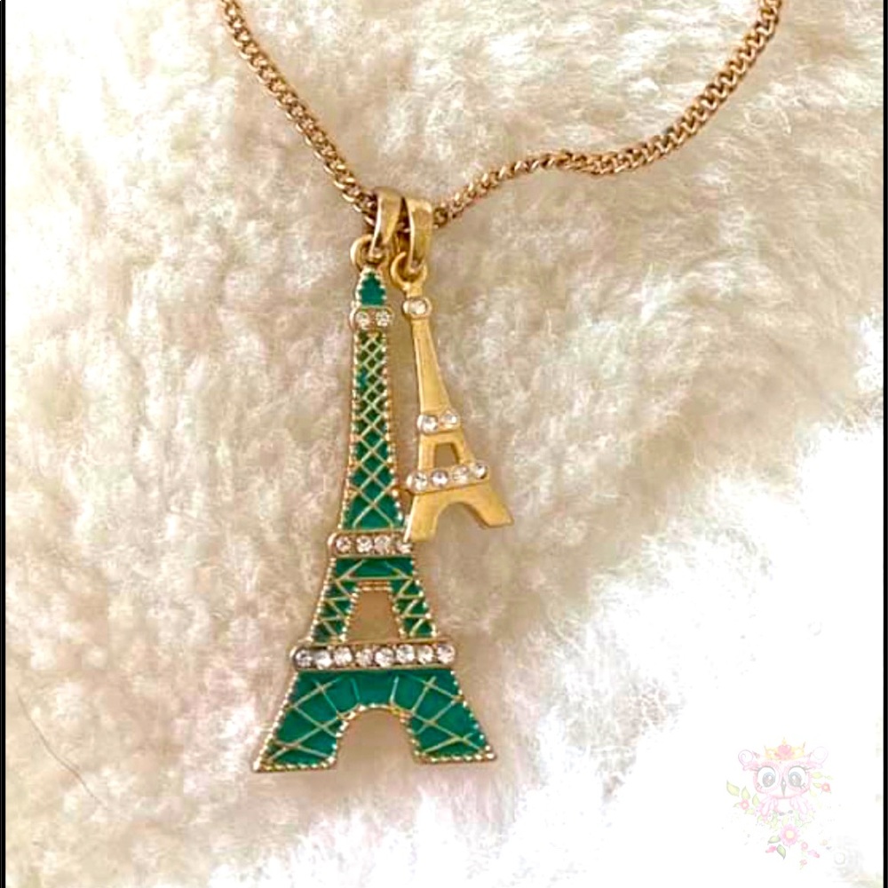Paris Eiffel Tower  Necklace